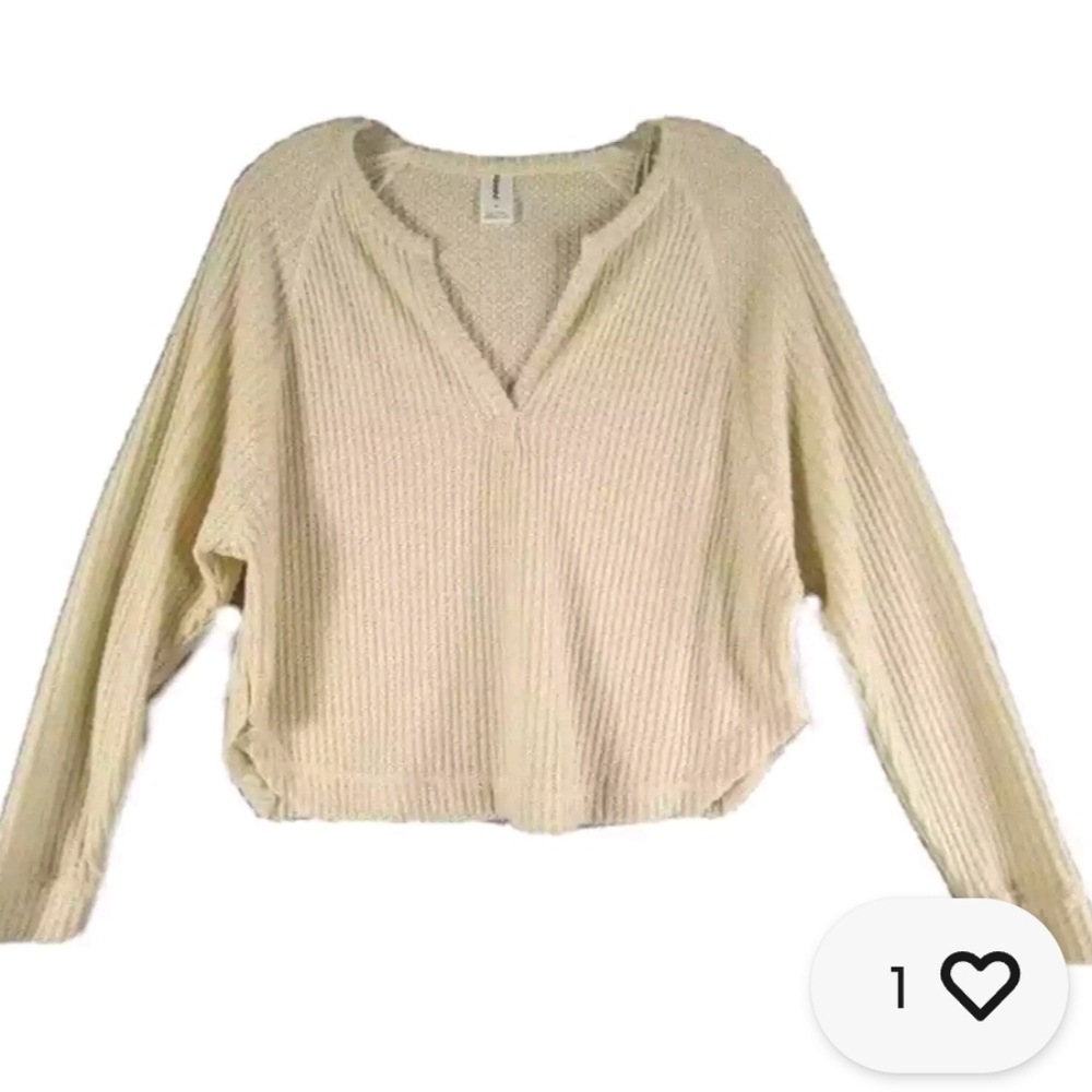 Nordstrom Abound Waffle weave cropped soft - Picture 2 of 8